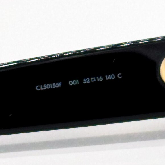 NEW CL50155F 001, GEOMETRIC EYEGLASSES CELINE WOMEN EYEWEAR - Picture 8 of 10